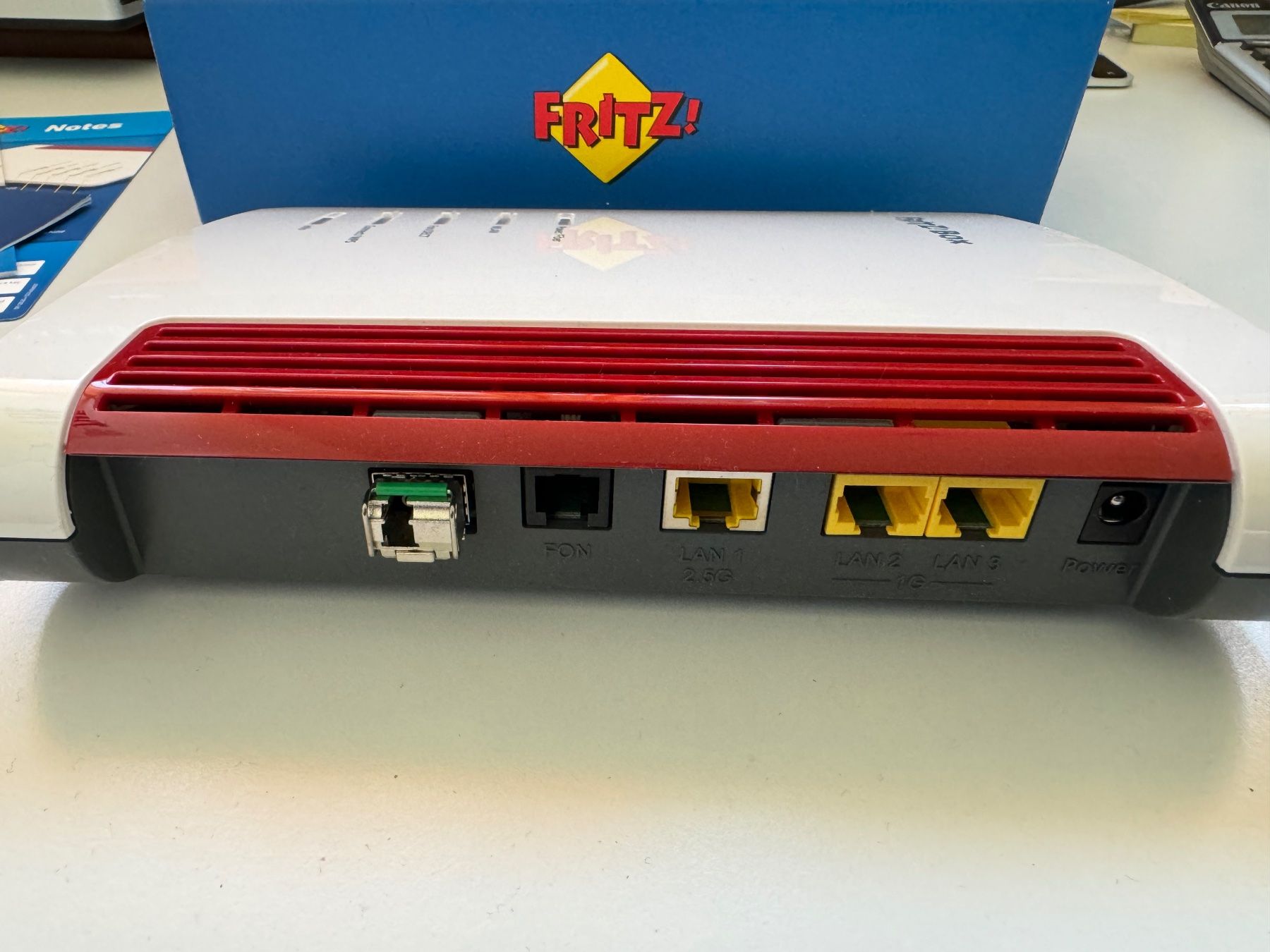 Fritz Modems & Router: Fritz!Box 5530 Fiber, Wi-Fi 6 – Neu und originalverpackt aus Biel/Bienne von  3
