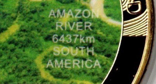 Medaglie: Amazon River_South America_Longest Rivers in The World – Nuovo (secondo la descrizione) da Hombrechtikon venduto da Fraese01 3