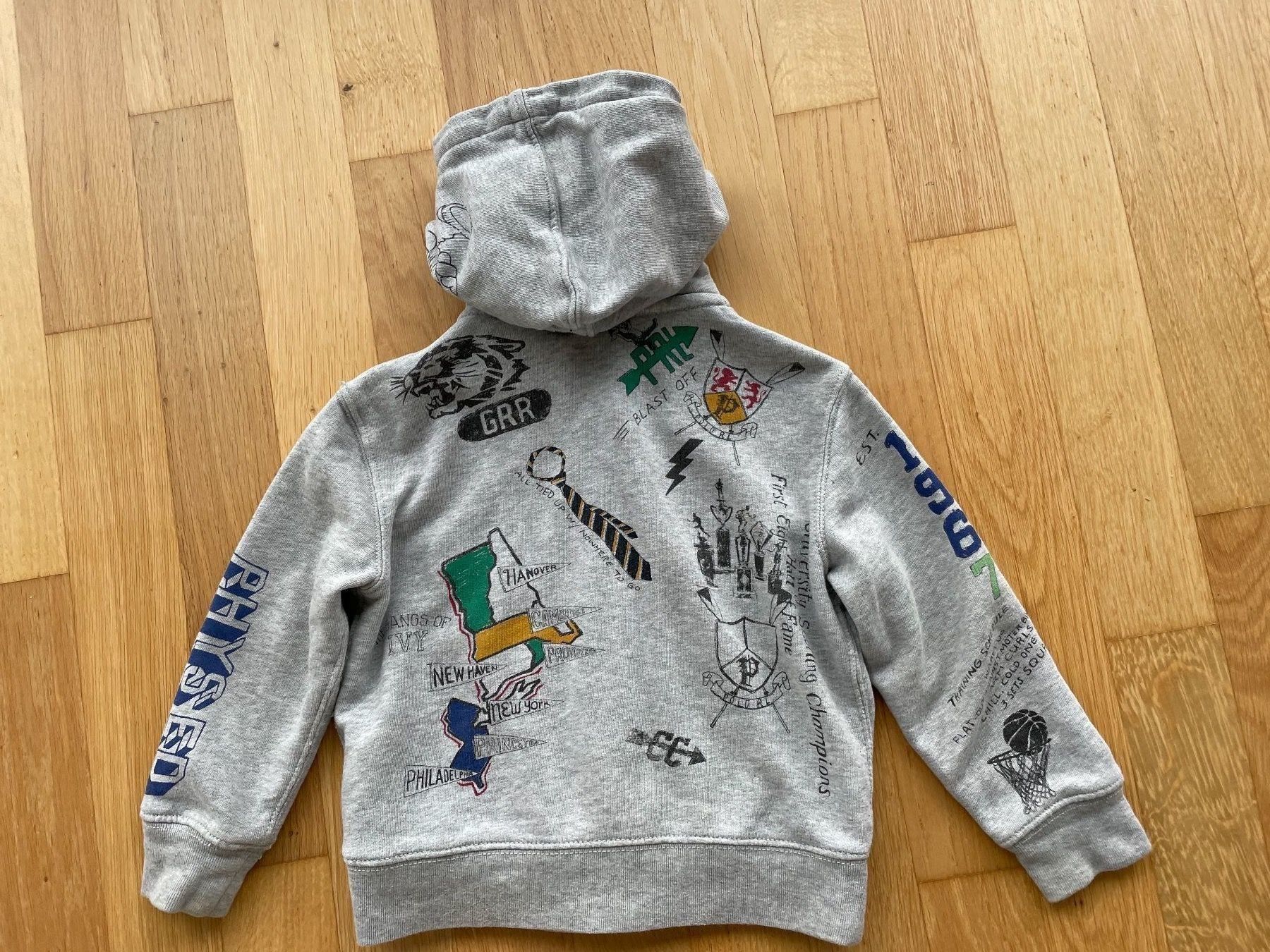 Jacken & Mäntel: Baby Ralph Lauren Sweatjacket 3T Grey – Gebraucht aus Montagnola von eva_gm6j