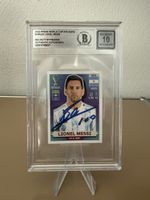 Lionel Messi Panini 2022 WM Sticker mit Autogramm 10/10