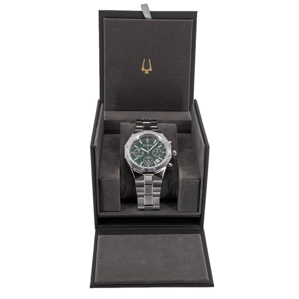Bulova Orologi: Bulova Men's 96B409 Octagon Precisionist Quartz – Nuovo e nell'imballaggio originale da Schindellegi venduto da harveystore 7