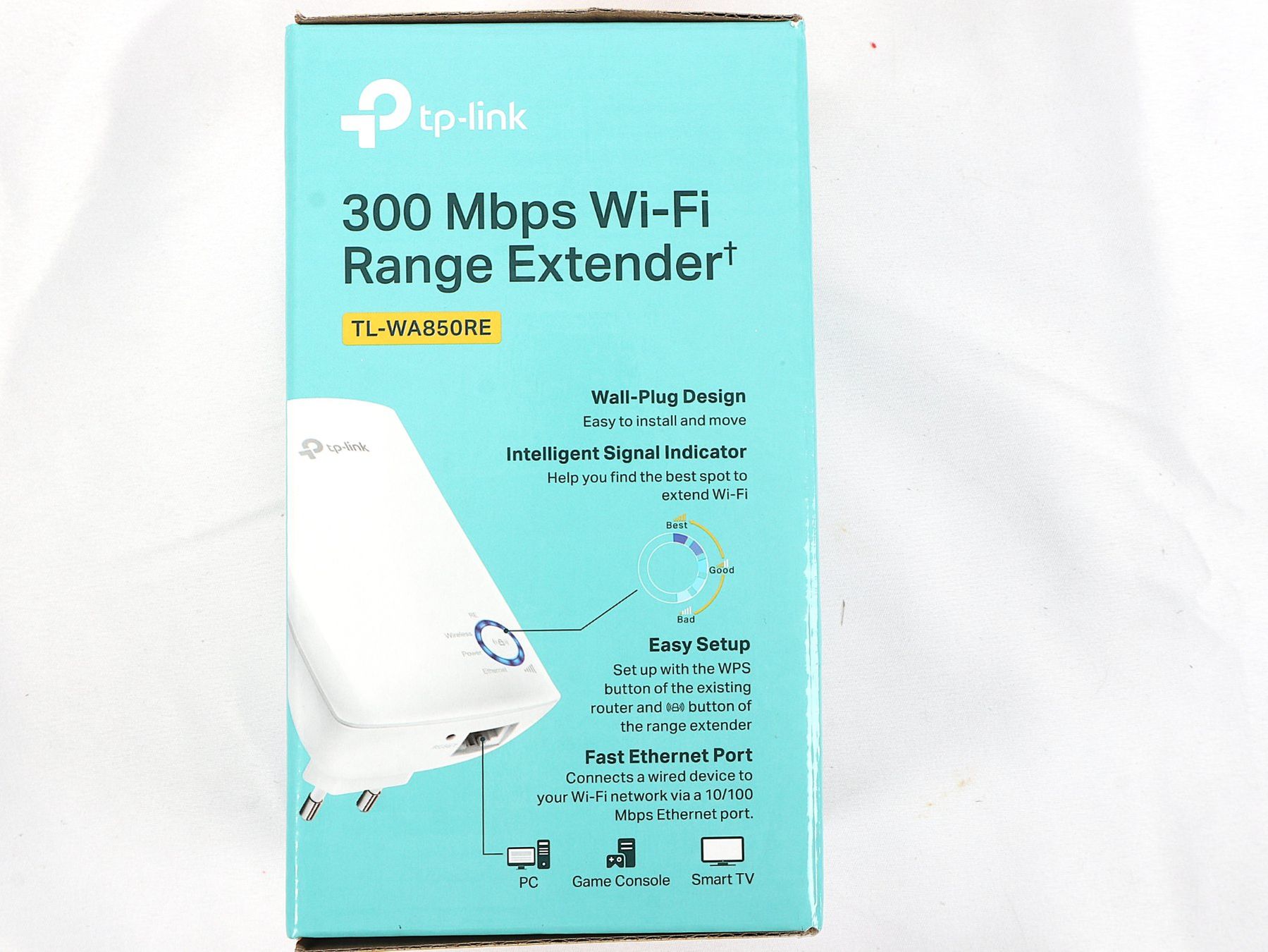 Verstärker: TP-Link 300 MbpsWi-Fi-Range Extender TL-WA850RE – Gebraucht aus Steinen von Restwert_Steinen 1