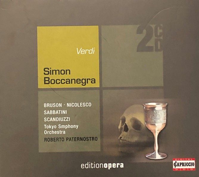 CDs: Verdi - Simon Boccanegra (Bruson/Nicolesco) – Gebraucht aus Grüningen von azulamarillo