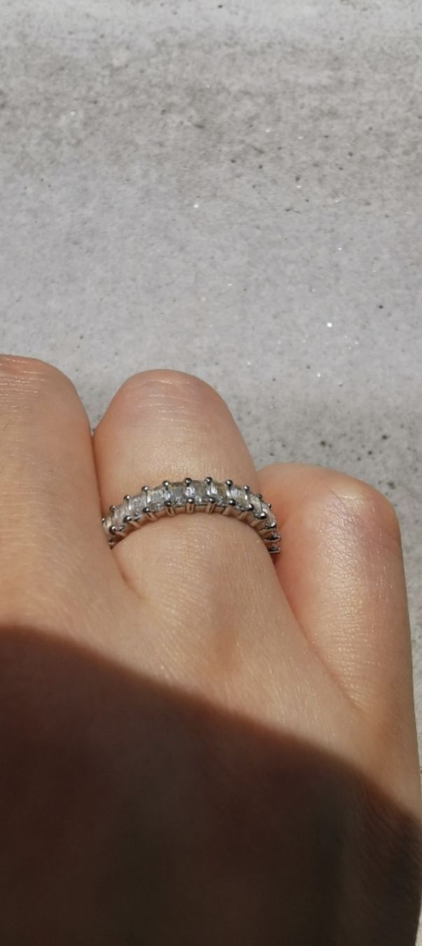 Anelli: APM Monaco Precieuse Baguette Ring sz S – Usato da Erlenbach ZH venduto da rem_p5dd 7