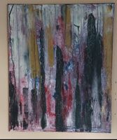 Gemälde "Schatten"  handmade 40×50