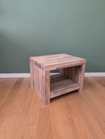 Beistelltisch massiv Holz lackiert Shabby chic