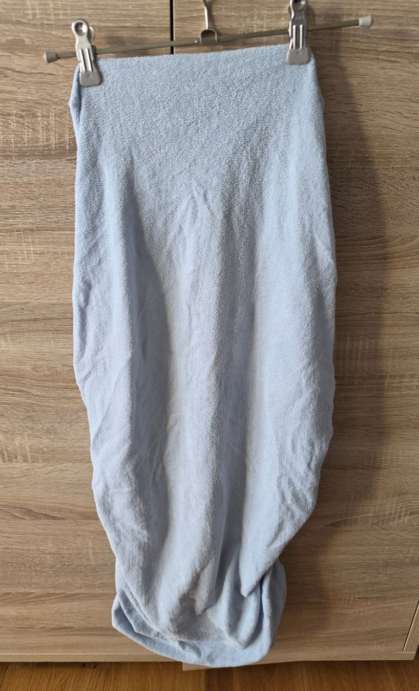 Biancheria da letto: Frottee Leintücher hellblau 40 x 90 cm – Usato da Sirnach venduto da windrad65 2