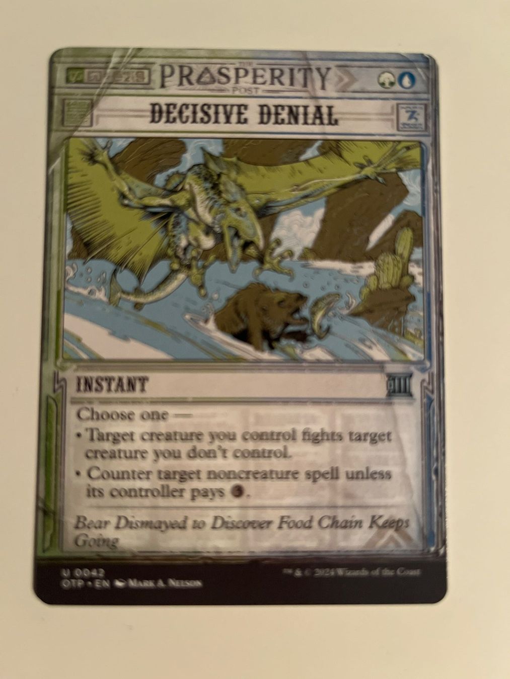 Magic The Gathering Carte collezionabili: 1 x Decisive Denial - Magic: The Gathering - MtG – Usato da Kriens venduto da Shadi1980