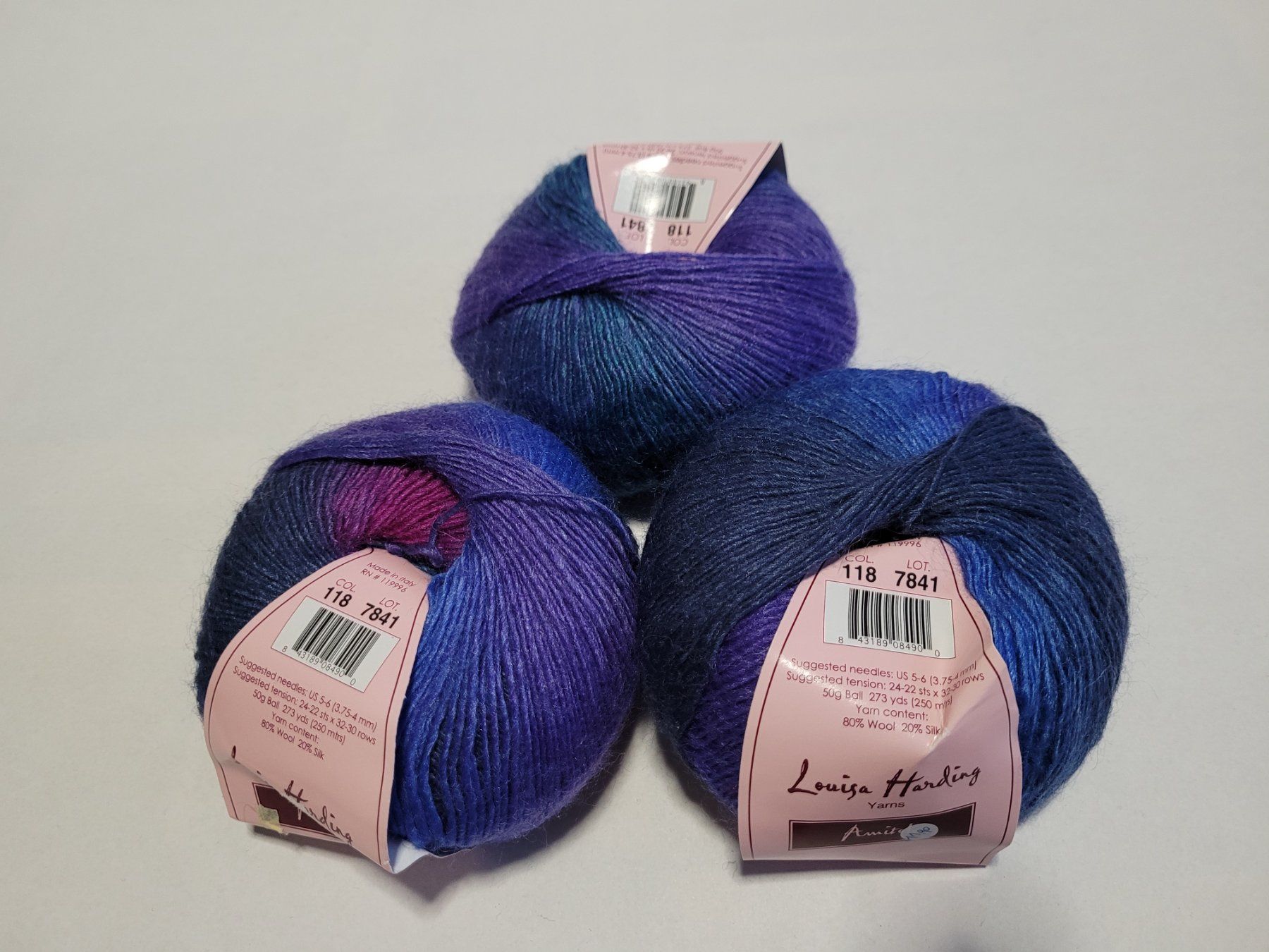 Wolle: 150g Louisa Harding Amitola Garn Wolle/Seide – Neu und originalverpackt aus Münchenbuchsee von Grundel74 1
