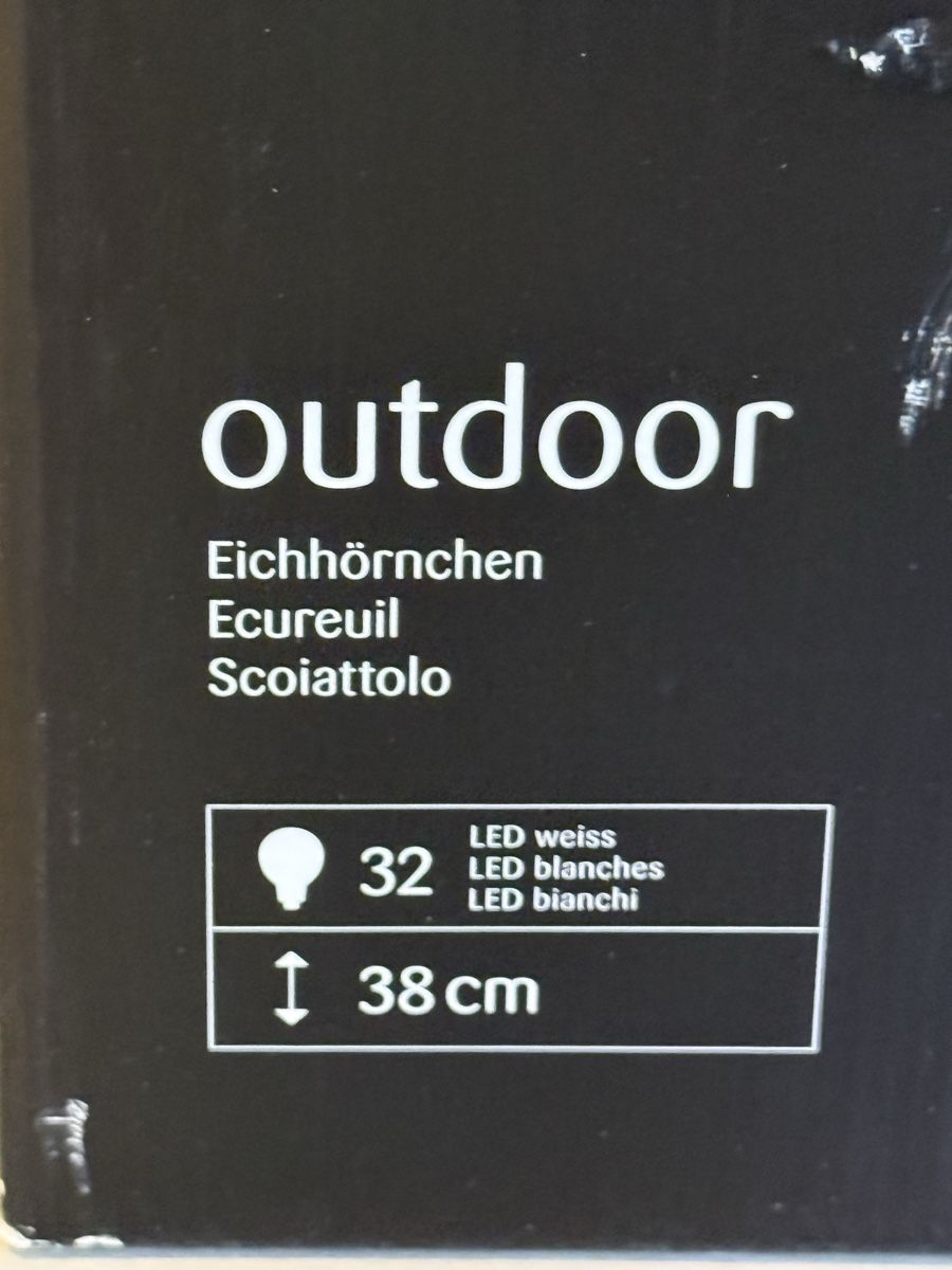 Migros Tutte le decorazioni: LED Eichhörnchen Winter-/Weihnachtsdekoration – Usato da Rothrist venduto da Sonjahosang 1