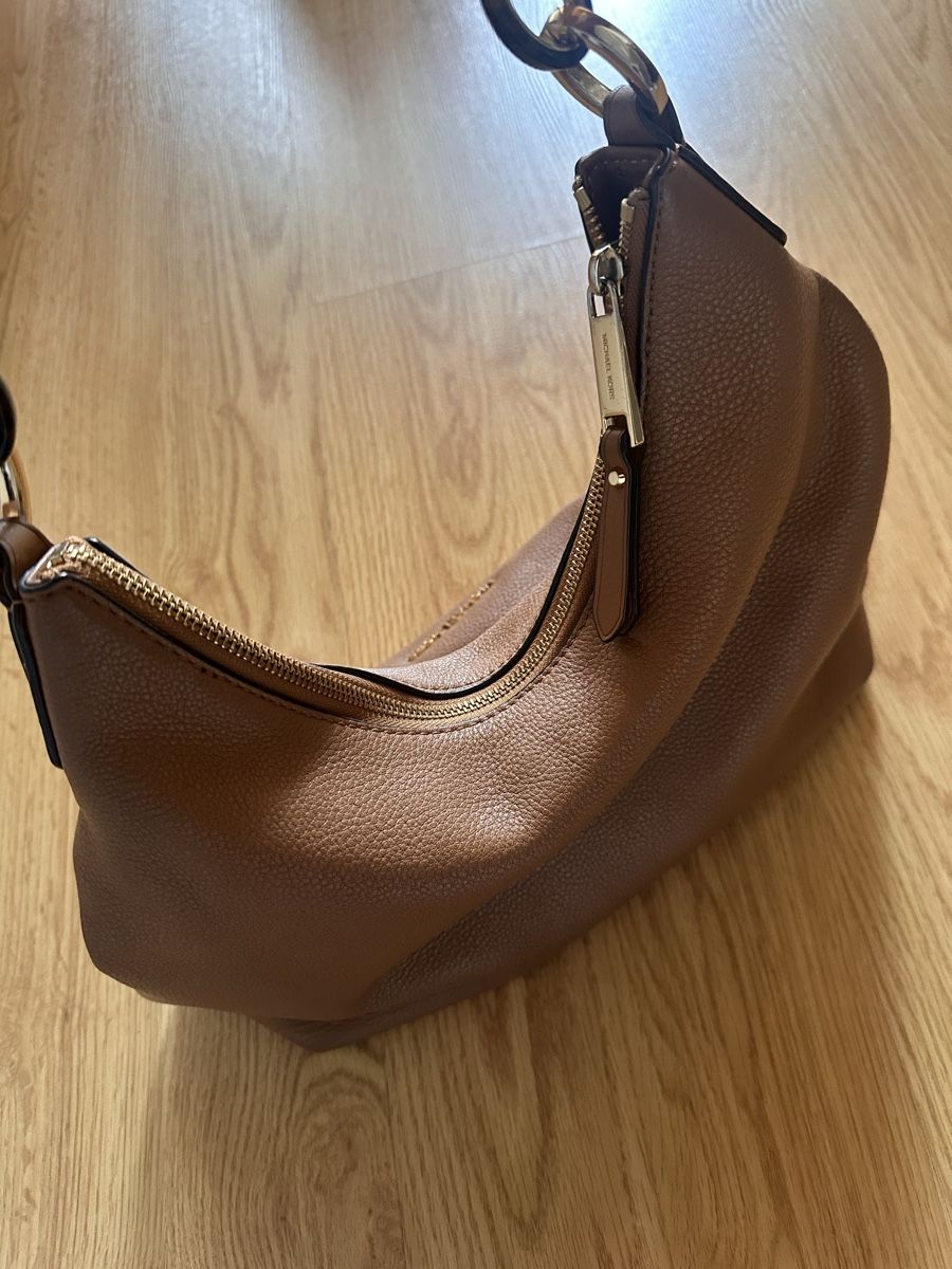 Michael Kors Borse da donna: Michael Kors Leder Schultertasche braun – Usato da Münsingen venduto da Secondhand89