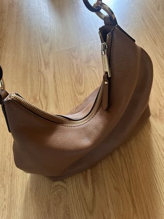 Michael Kors Leder Schultertasche braun