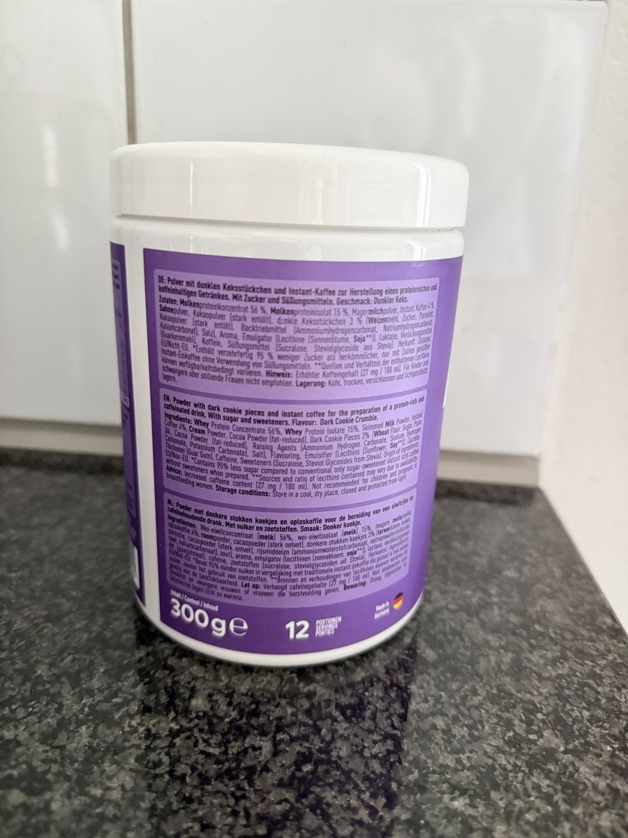 More Nutrition Lebensmittel & Spezialitäten: More Iced Coffee Dark Cookie Crumble – Gebraucht aus Schlieren von tub_9jm7 1