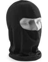 atmungsaktive Helmunterzieher/Sturmhaube, Microfaser schwarz