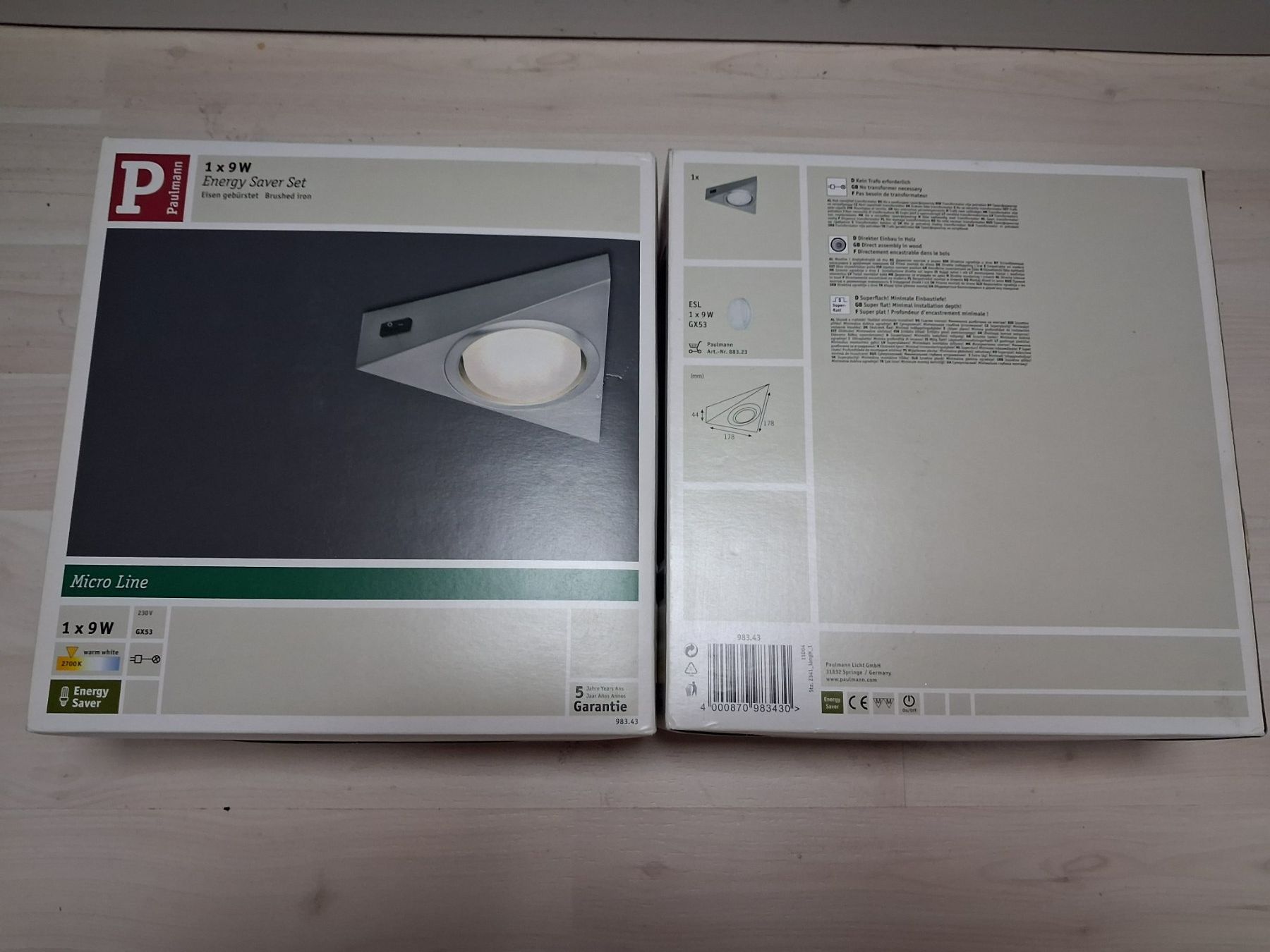 Paulmann Lampes: UNDERBAULAMPE PAULMANN 9 WATT – Neuf avec emballage d'origine à langnau par Santos1411