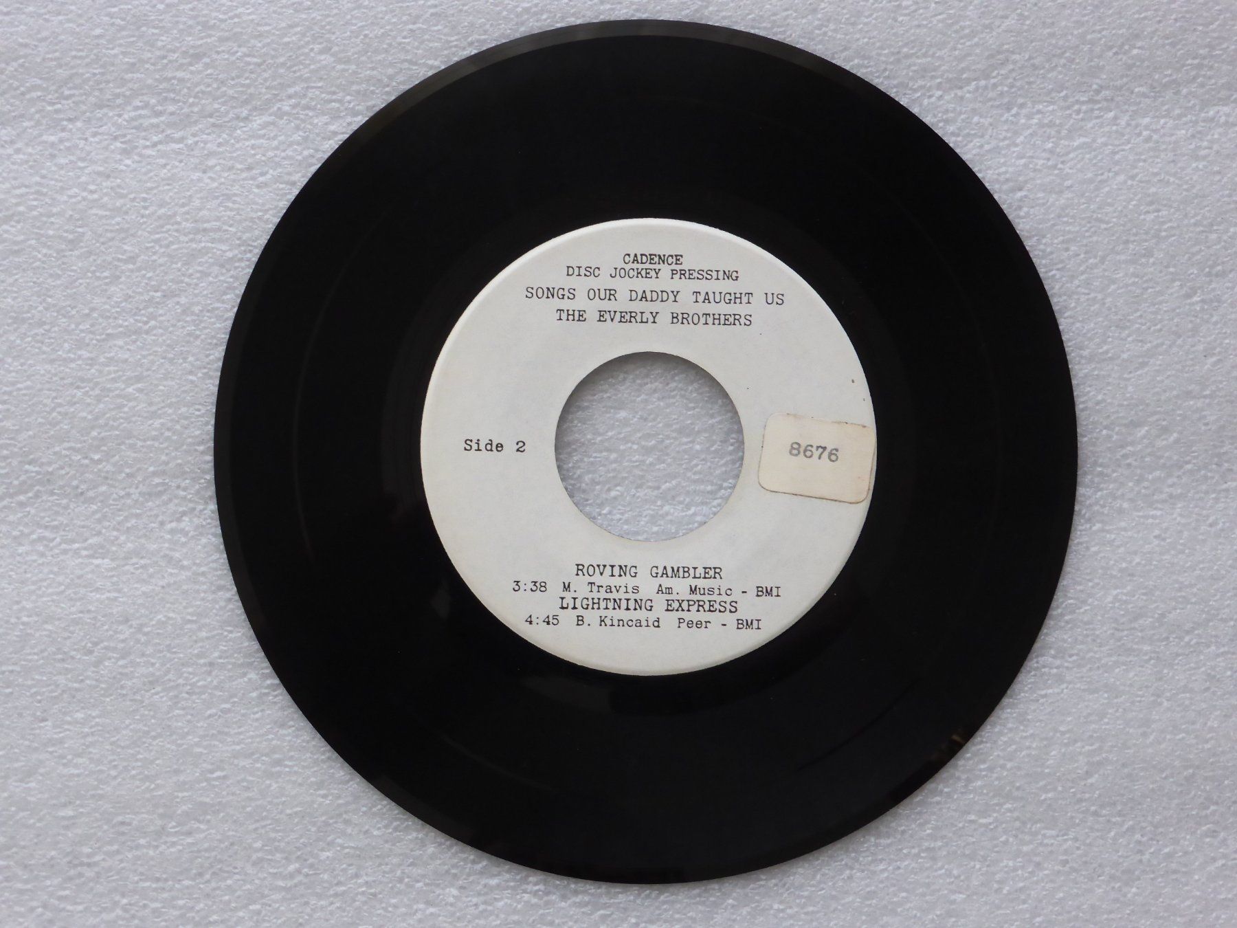 Dischi in vinile: Vinyl Single  EP  EVERLY BROTHERS – Usato da Küssnacht am Rigi venduto da Mondkinder 2