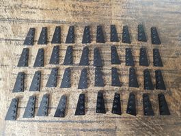 lego 41769 et 41770 lot de 40 pièces Black Wedge, Plate 4x2