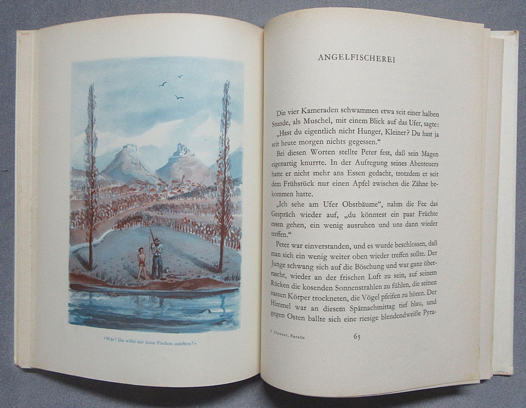 Libri: Die Forelle mit der Brille - von Daniel und Marianne Clouzot – Usato da Auenstein venduto da Padabimbim 7