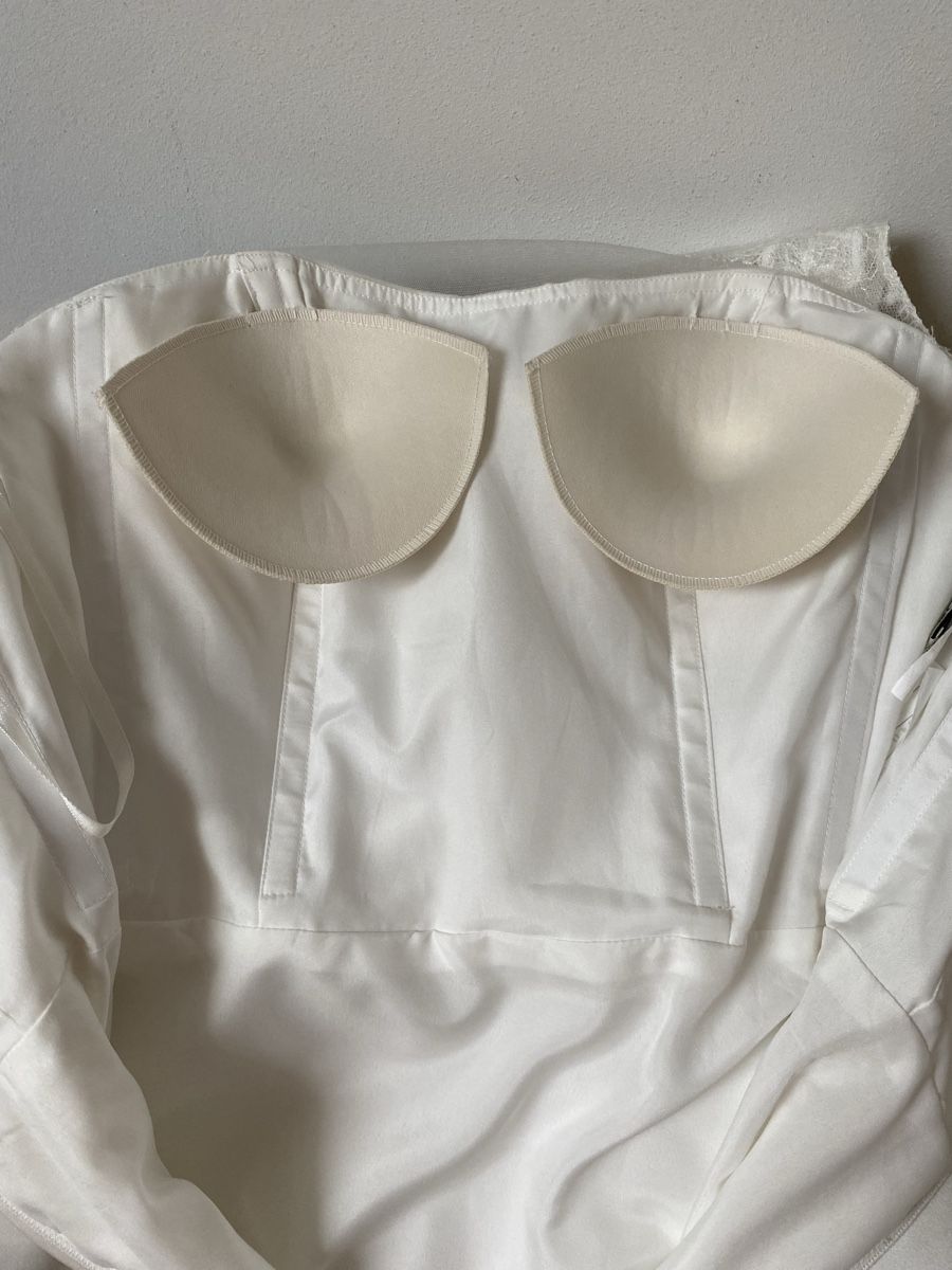 Vestiti: Brautkleid, schlichte A-Linie, Grösse 36 – Usato da Zürich venduto da Drengemann 6