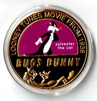 Looney Tunes Movie From 1938_Sylvester the Cat_Gedenkmedaill
