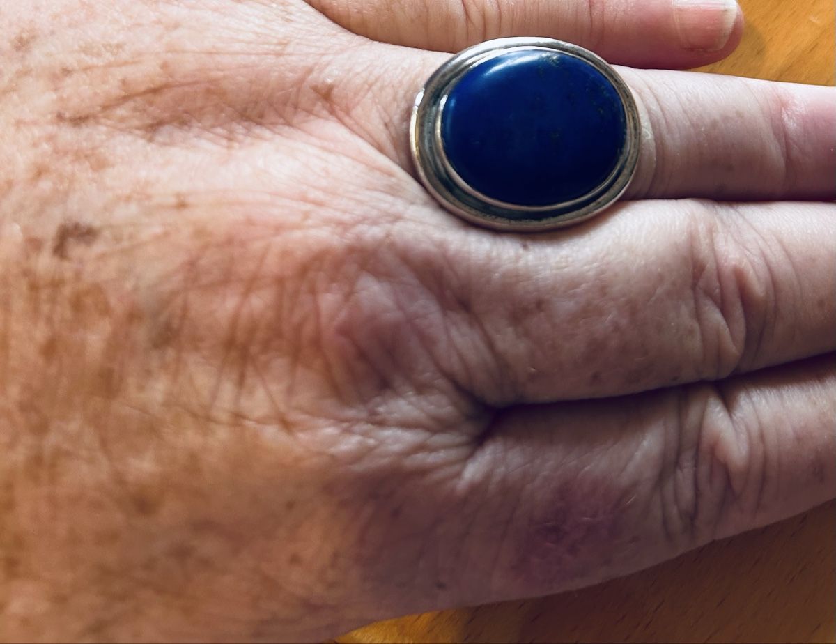 Anelli: Bague argent 925 et Lapis-Lazuli – Usato da Suscévaz venduto da ade_t8x2 2