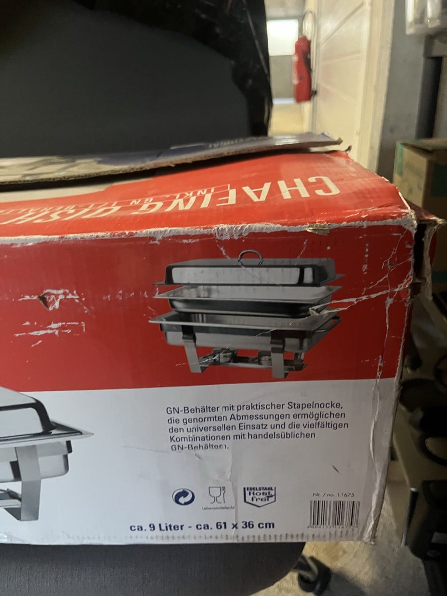 Cucine complete: Catering Chef bac réchaud pour buffet – Nuovo (secondo la descrizione) da Noville venduto da Berlusconi55 1