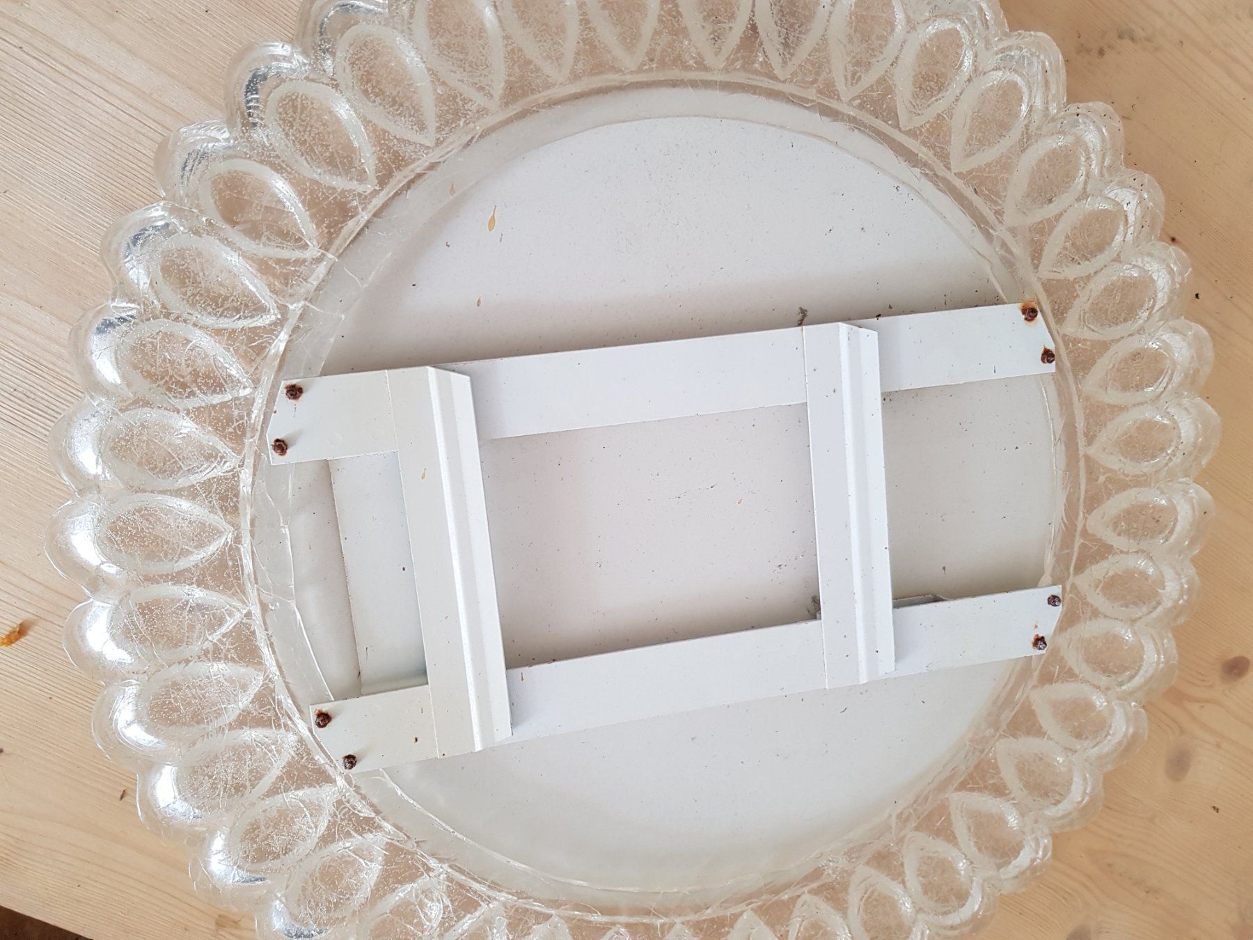 Specchi: runder Vintage Klassiker Spiegel Glas oder Kunststoff – Usato da Walterswil BE venduto da Lonitti 5