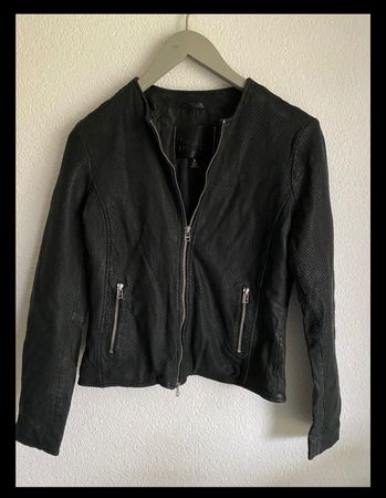Lederjacke goosecraft, XL (L), weiches Schafleder