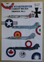 Decals 1/72 - F-104 Starfighter von Model Alliance