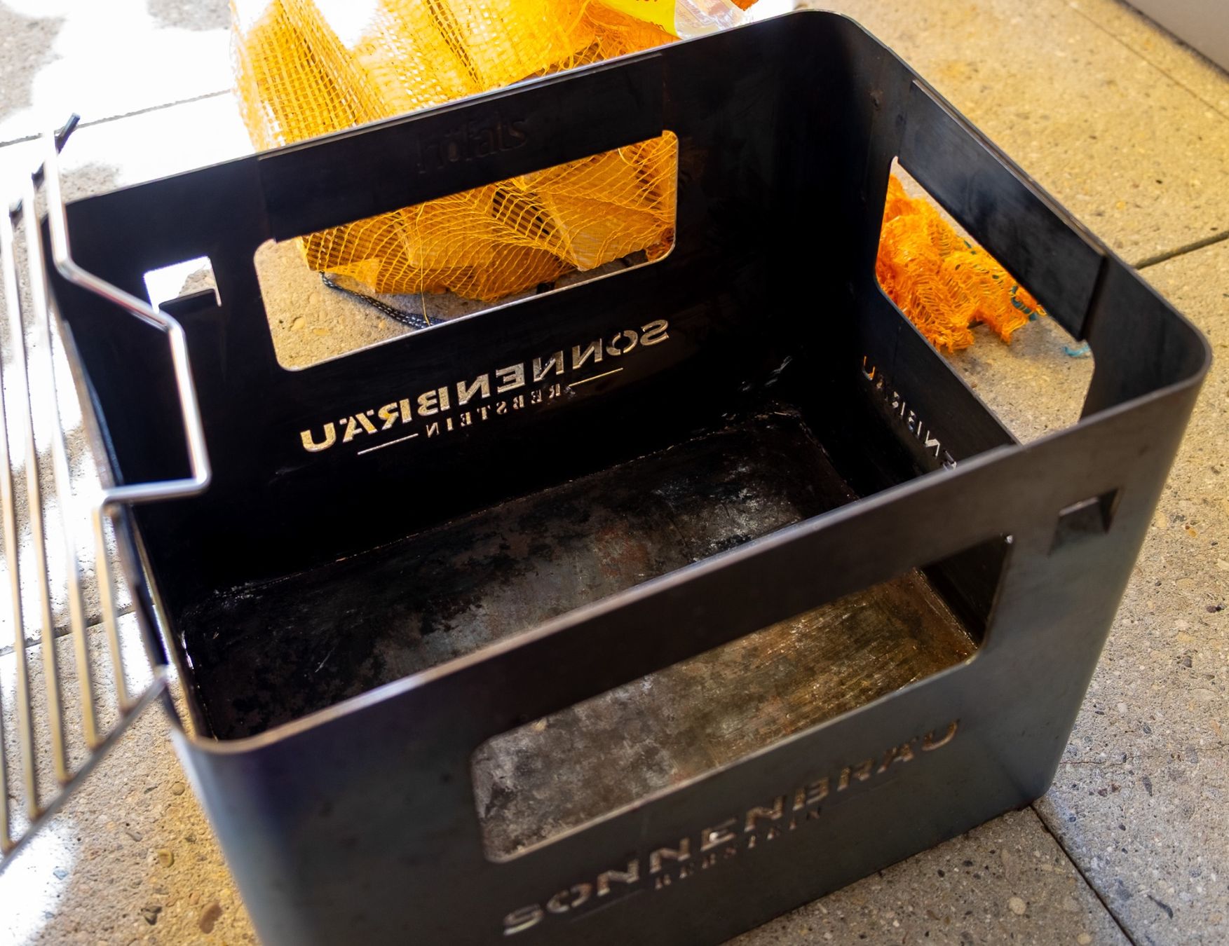 Bracieri: BEER BOX Feuerkorb - Sonnenbräu – Usato da Berneck venduto da Tschikka 2