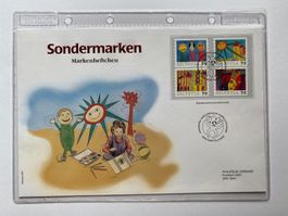 FDC Grossbrief Sondermarken aus MH 2000 ET