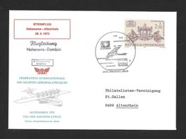 Sonderflug Tag der Aerophilatelie Althenrhein 28.4.1973