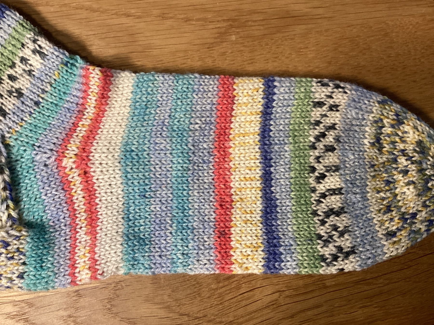 Calze: Handgestrickte Hundertwasser Söckli – Nuovo e nell'imballaggio originale da Flawil venduto da kruemeli02 1