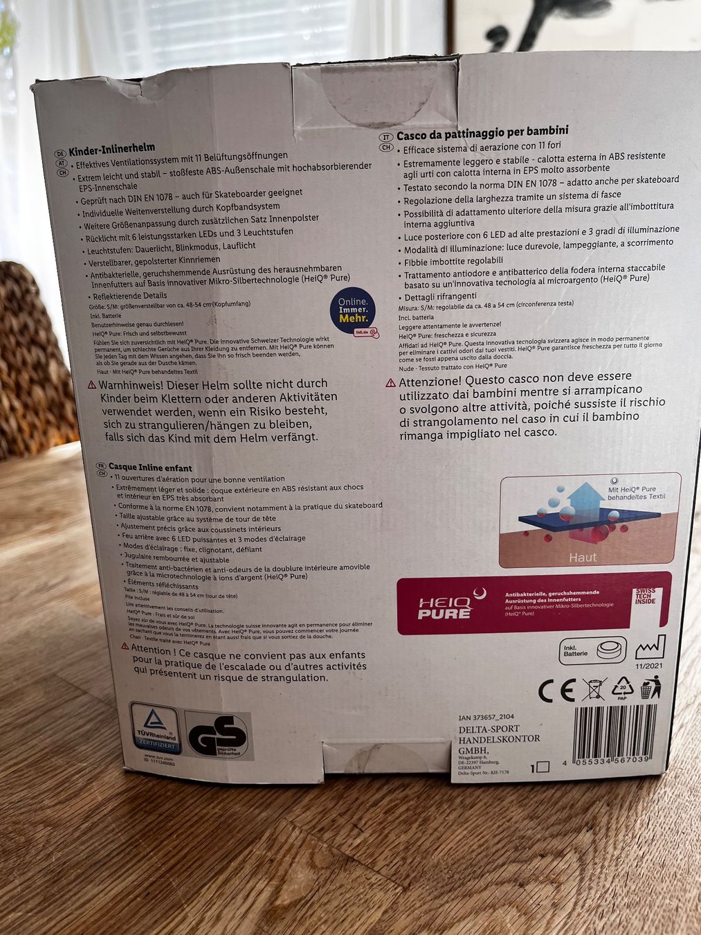 Caschi: Inlinerhelm Kinder Neu Grösse S_M – Nuovo (secondo la descrizione) da Zürich venduto da Sammler777 5