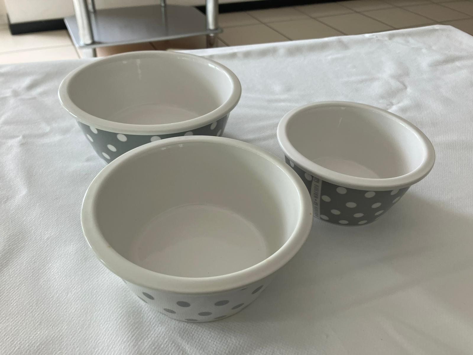 Schalen: 3 ciotoline a pois Crofton – Gebraucht aus Melano von H-Sara 1