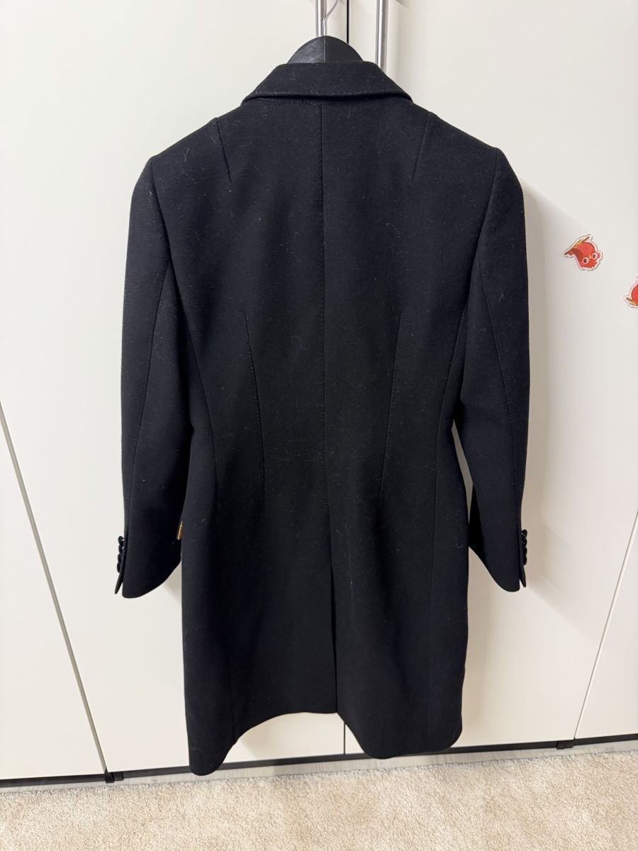 Dolce & Gabbana Cappotti: Dolce & Gabbana Coat, Size 40, Black, Designer Style – Usato da Zumikon venduto da patrick151 1