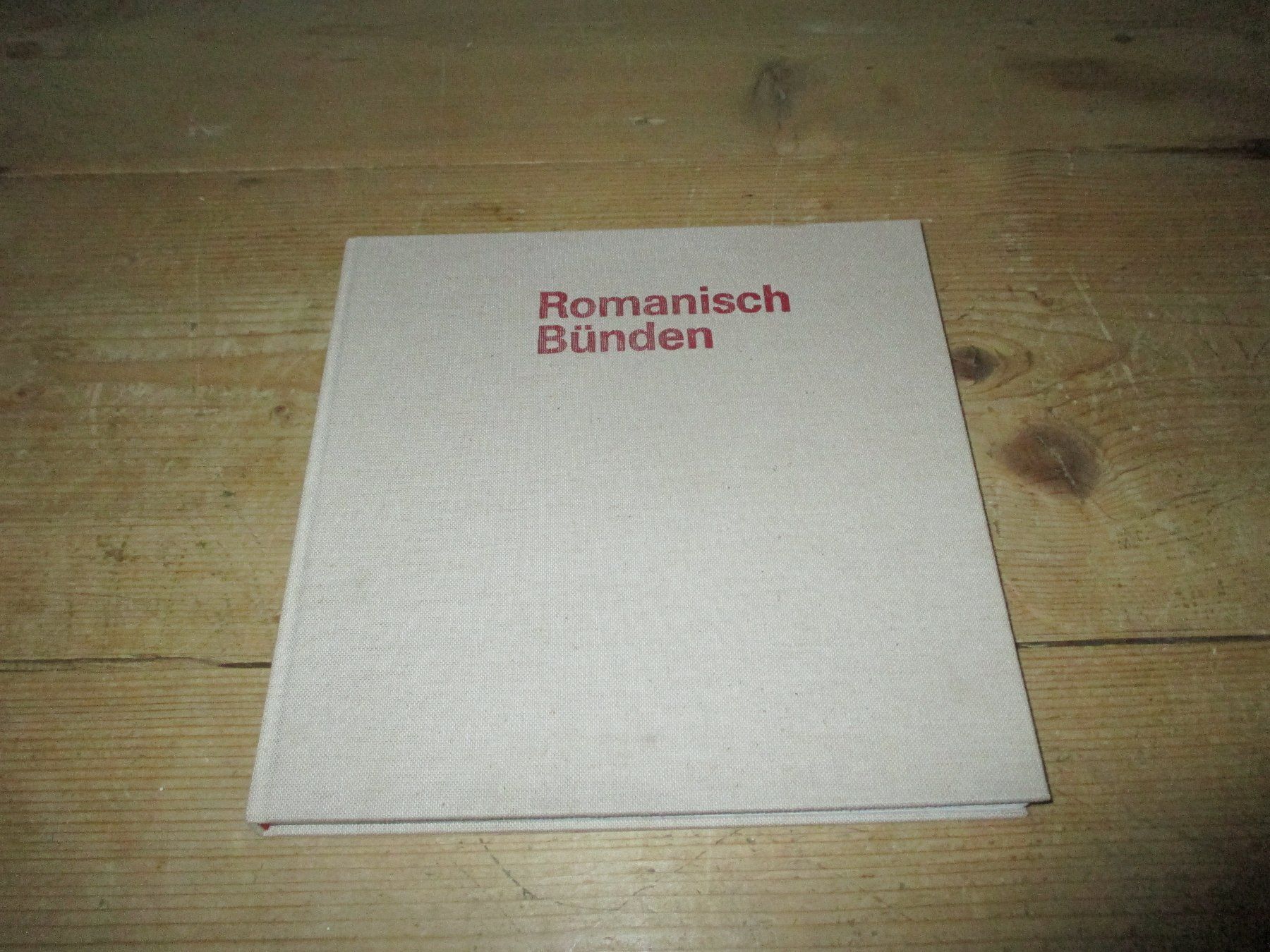 Bücher: Romanisch Bünden 1985 – Gebraucht aus Flims - Dorf von Stagediver