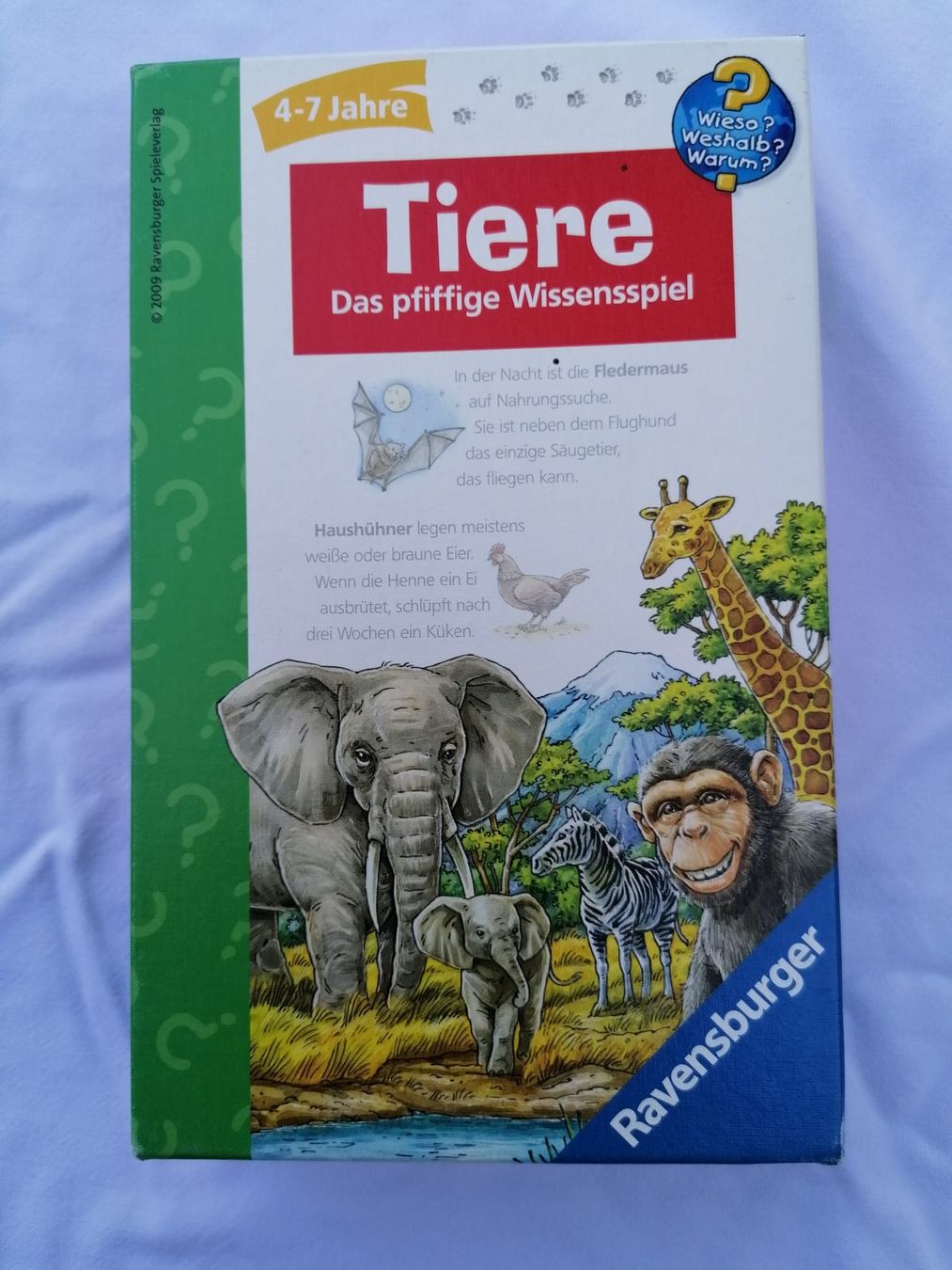 Ravensburger Giochi: Tiere Das pfiffige Wissensspiel  – Usato da Krauchthal venduto da SamsPuce