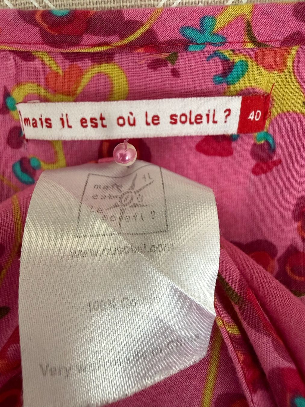 Kleider: Mais il est où le soleil - Robe d'été - 36 - coton – Gebraucht aus Sion von accroshoes 6