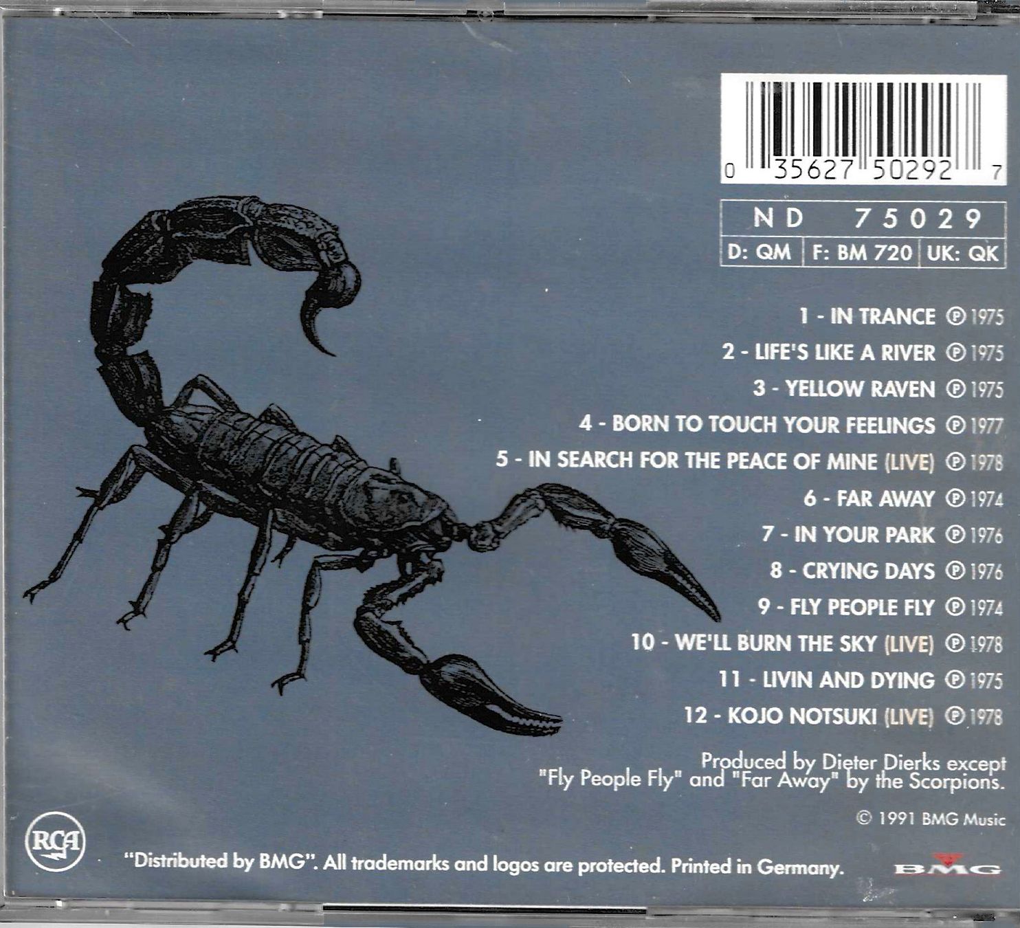 CD: Scorpions - Hot & Slow – Usato da Savagnier venduto da Ne2065 1