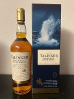 Talisker 18yo Single Malt Whisky. Abgefüllt 2018
