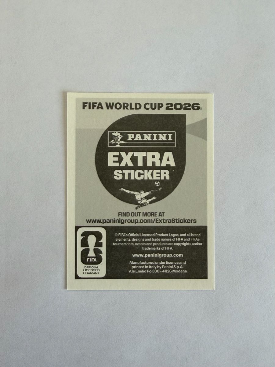 Panini Carte collezionabili: Extra Sticker Panini - VINICIUS JUNIOR (SILVER) – Nuovo e nell'imballaggio originale da Bassecourt venduto da Eagle1903 1