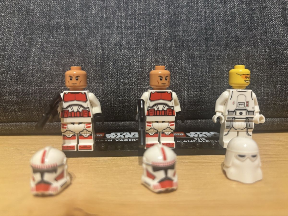 Lego Statuette: Lego Star Wars - Clone Minifiguren – Usato da Worb venduto da maco_arts 1