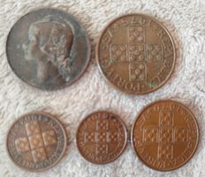 Pieces collection Portugal - lot