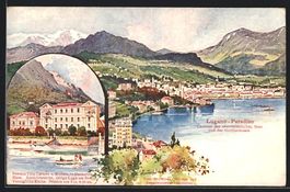 Ernst Schlemo: Lugano-Paradiso, Pension 
