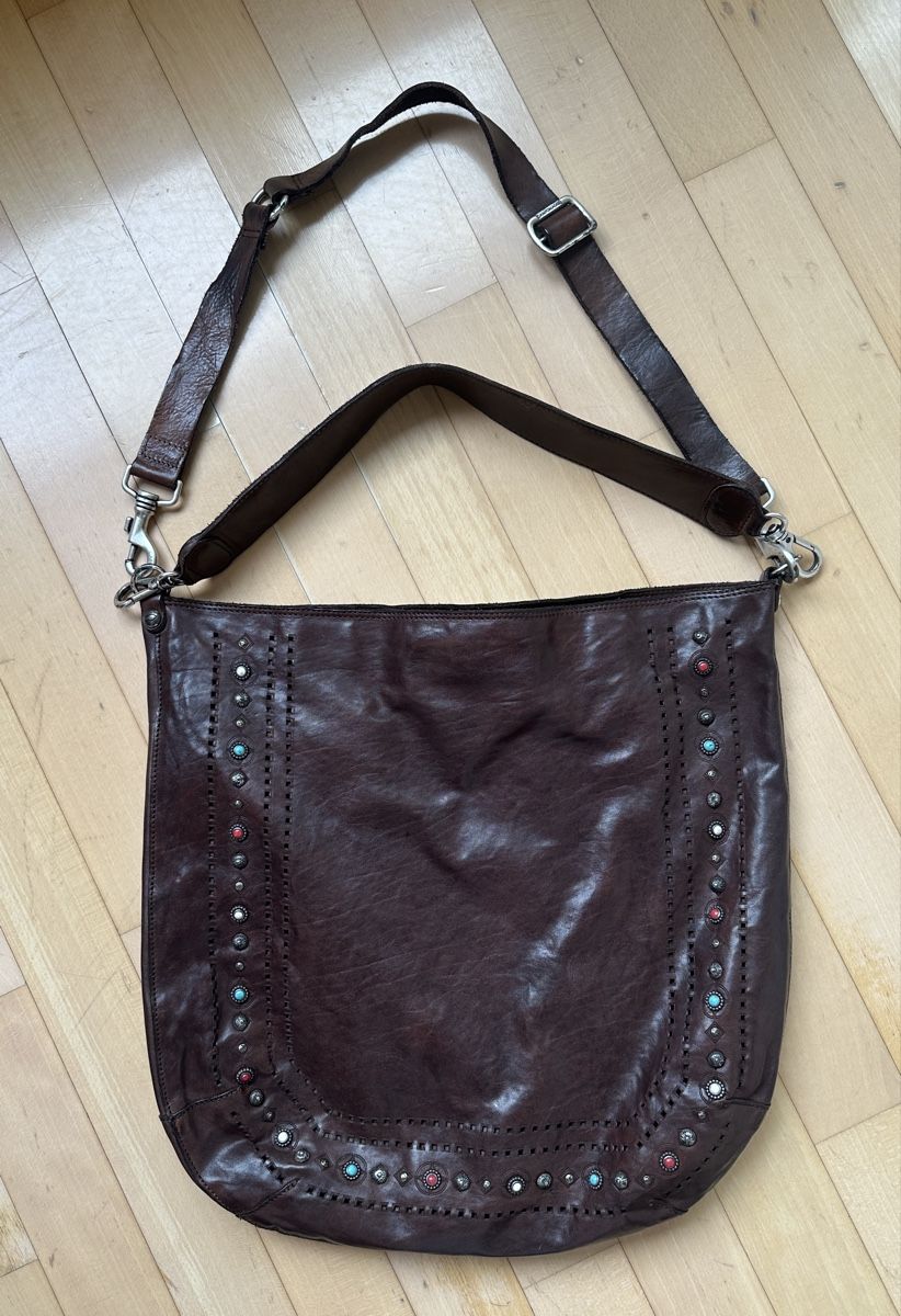 Campomaggi Borse da donna: Campomaggi Ledertasche, Shopper, dunkelbraun – Nuovo (secondo la descrizione) da Zürich venduto da Flohzot
