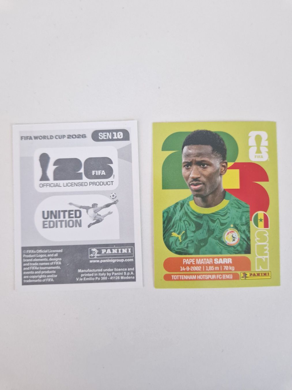 Panini Cartes à collectionner: Panini Sticker SEN10 – Neuf (Voir description) à Stüsslingen par white_angel86