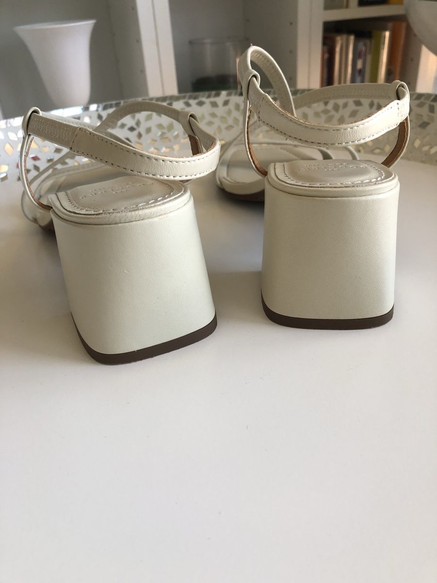 Sezane Scarpe da donna: Sandales cuir écru Sézane – Nuovo (secondo la descrizione) da Clarens venduto da ale_yc7t 3