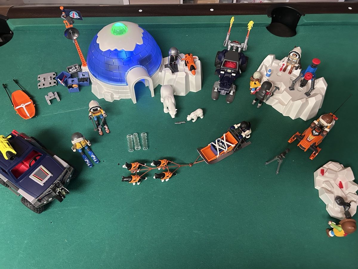 Playmobil Giocattoli: Playmobil Eiswelt  – Usato da Schattdorf venduto da Beni8080