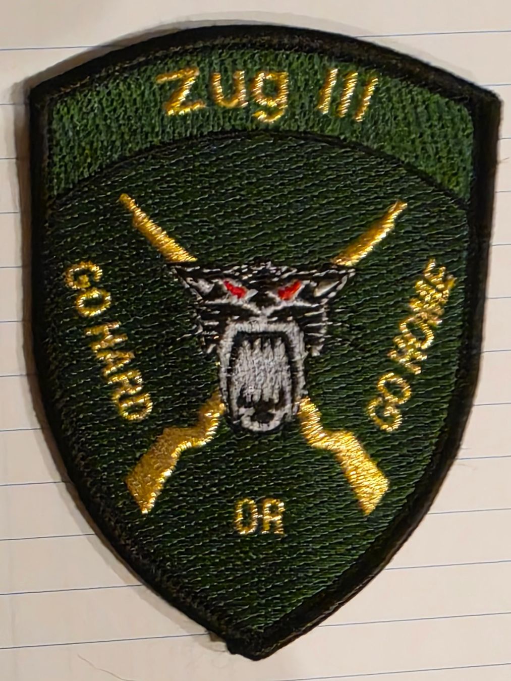 Placchette & Badge: Infanterie Abzeichen Badge OR Klett – Nuovo (secondo la descrizione) da Nyon venduto da freetoys08